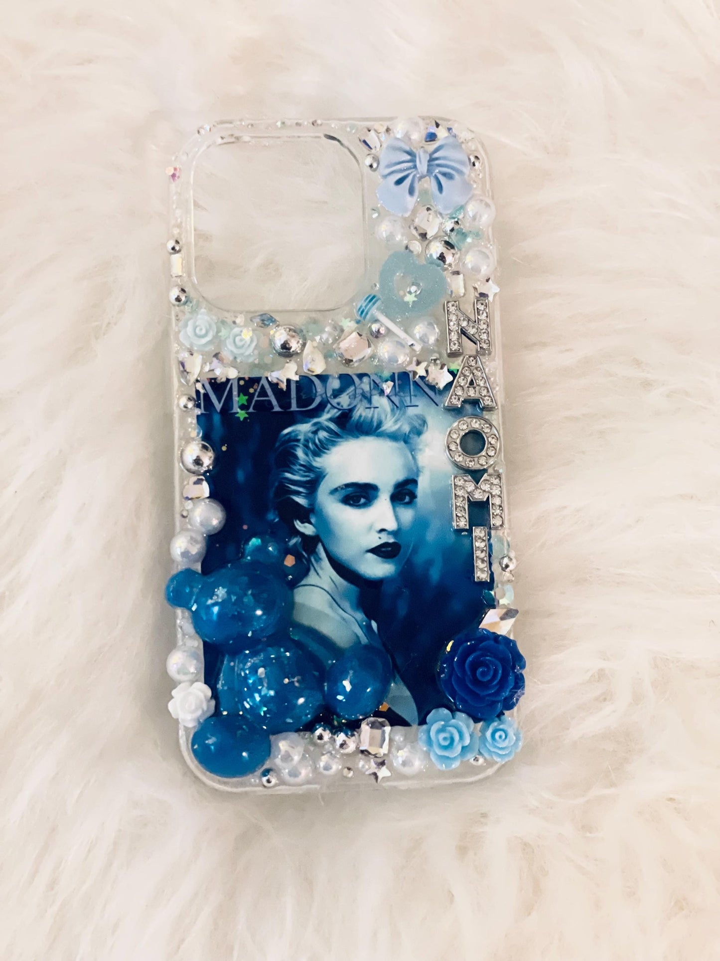 Blue Madge Madonna Junk Case