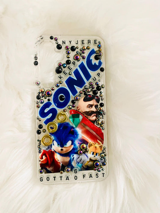 Go Go Fast Sonic the Hedgehog Junk Case