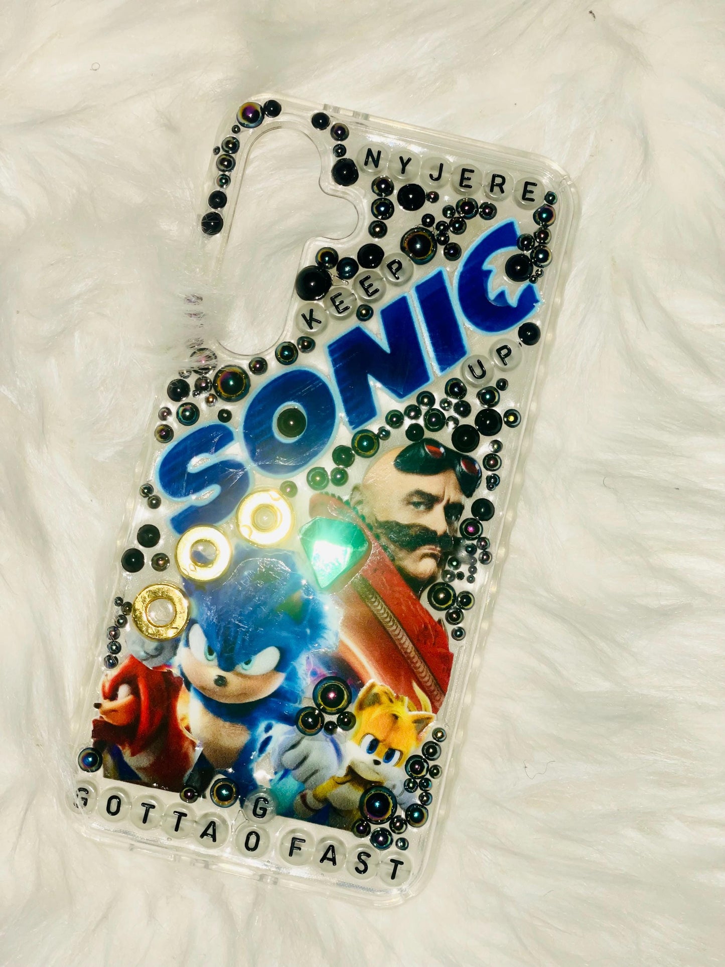 Go Go Fast Sonic the Hedgehog Junk Case