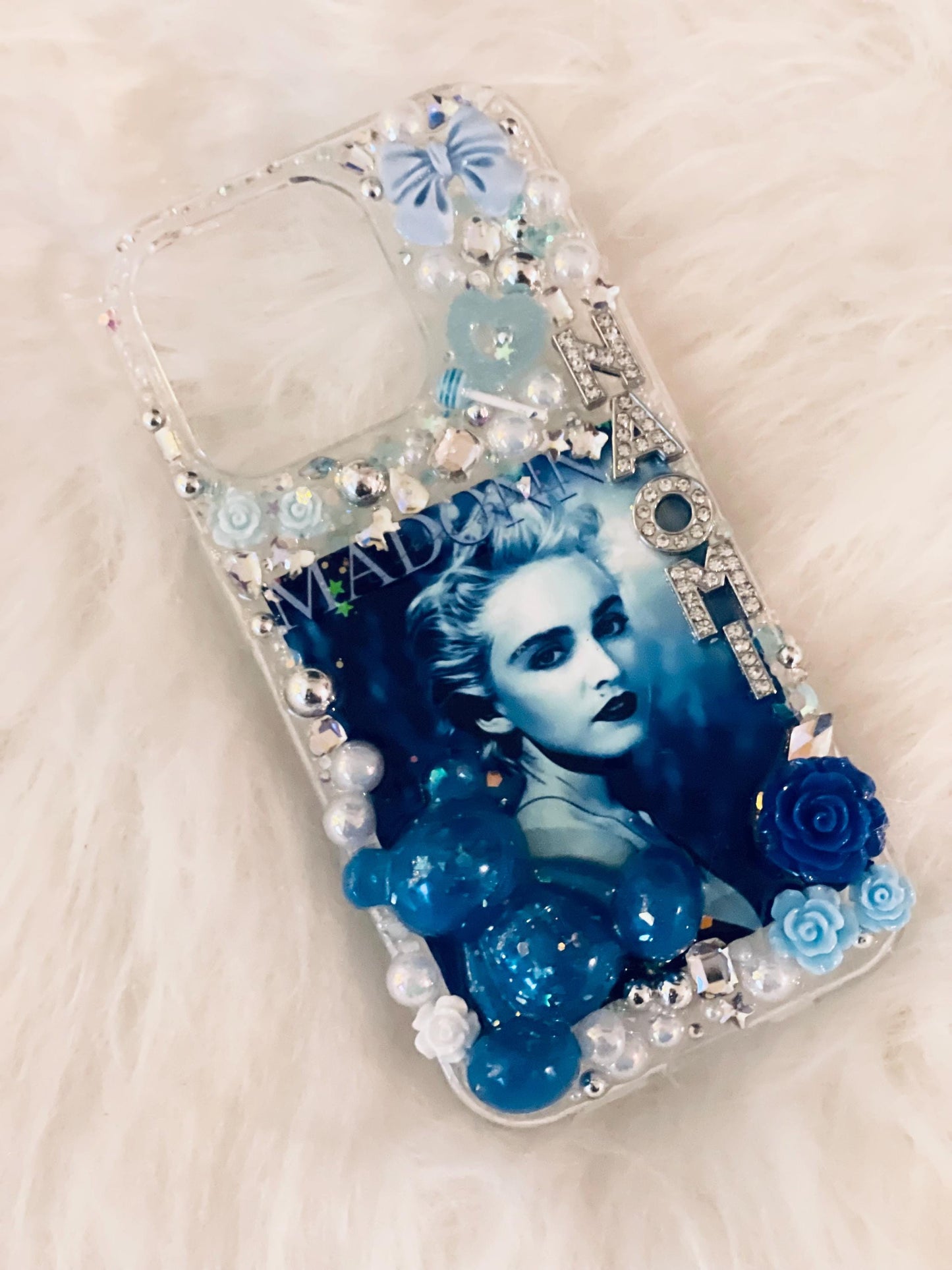 Blue Madge Madonna Junk Case