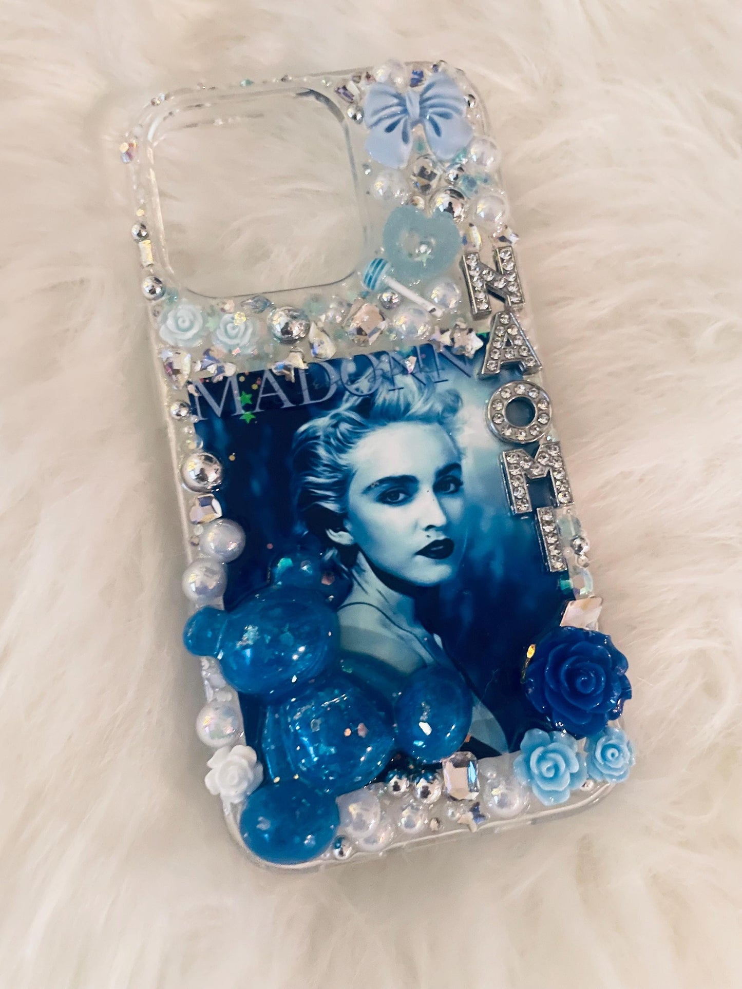 Blue Madge Madonna Junk Case