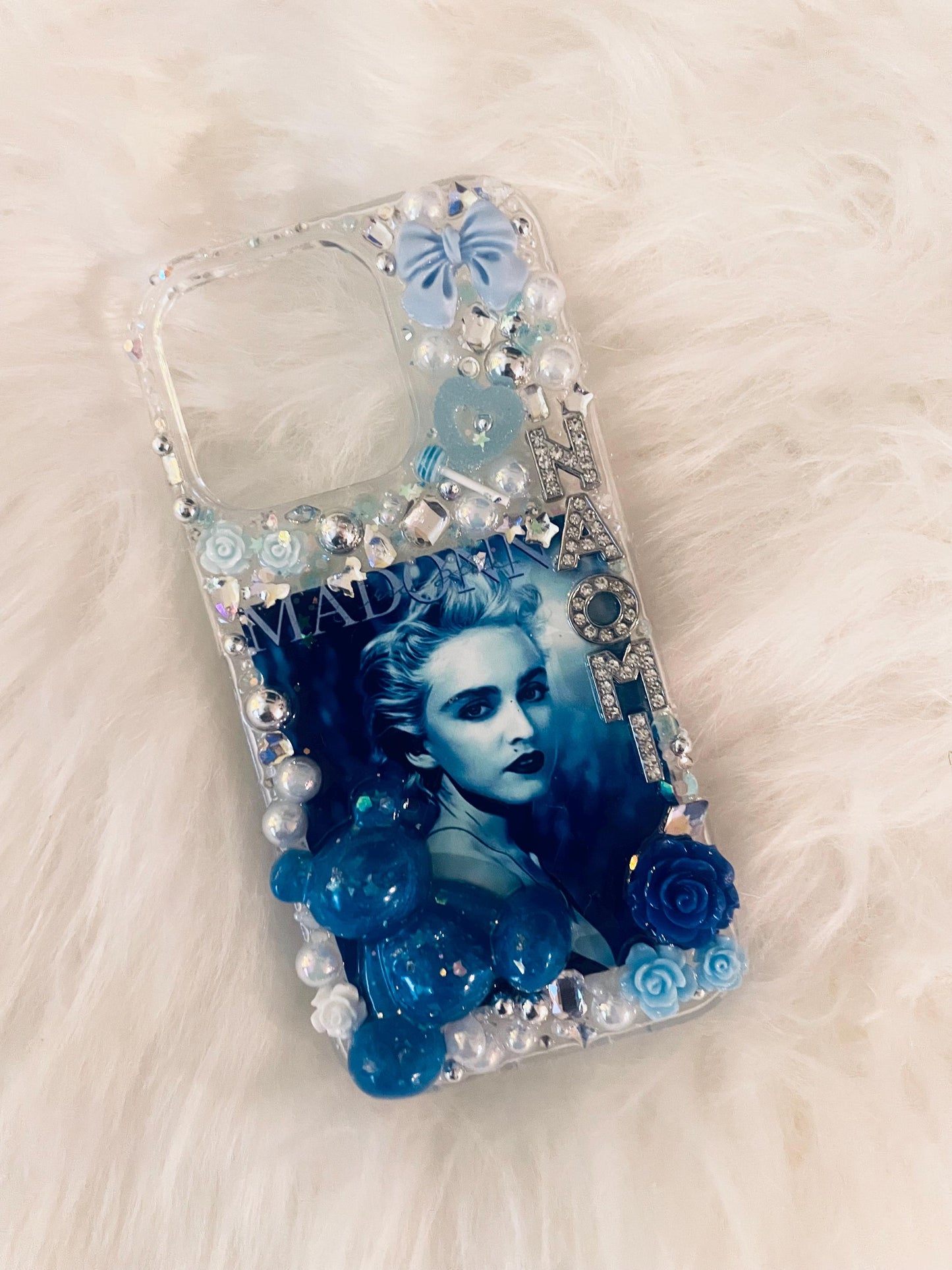 Blue Madge Madonna Junk Case