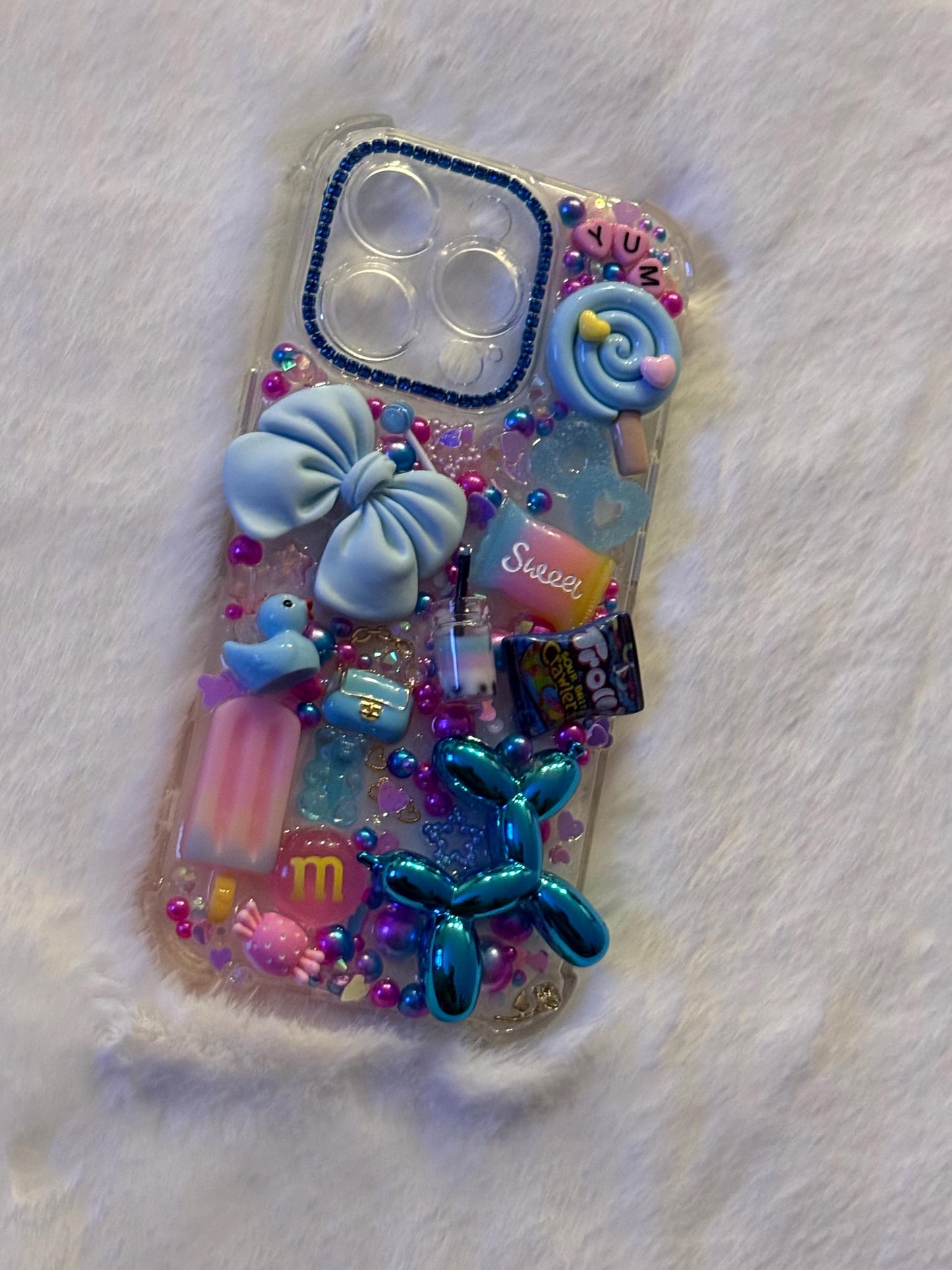 Blue & Pink Candy Junk Case