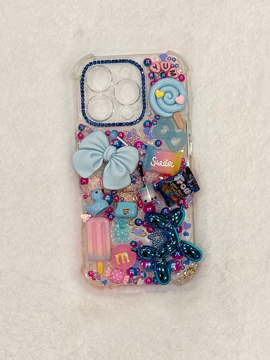 Blue & Pink Candy Junk Case